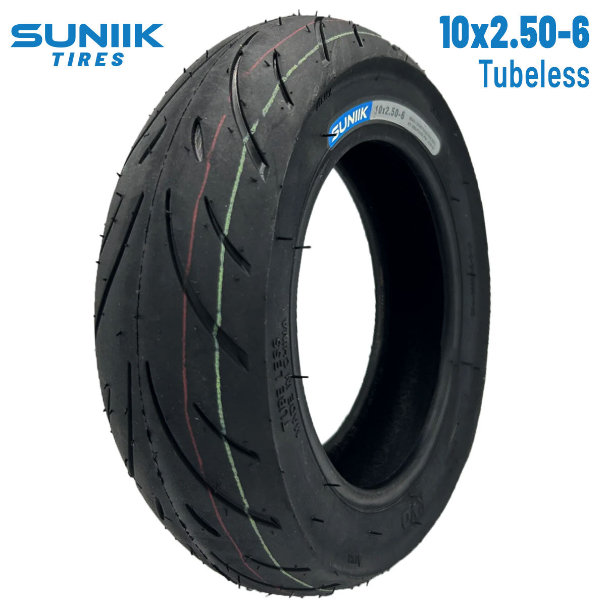 10×2.5–6 Slangeløst dekk
