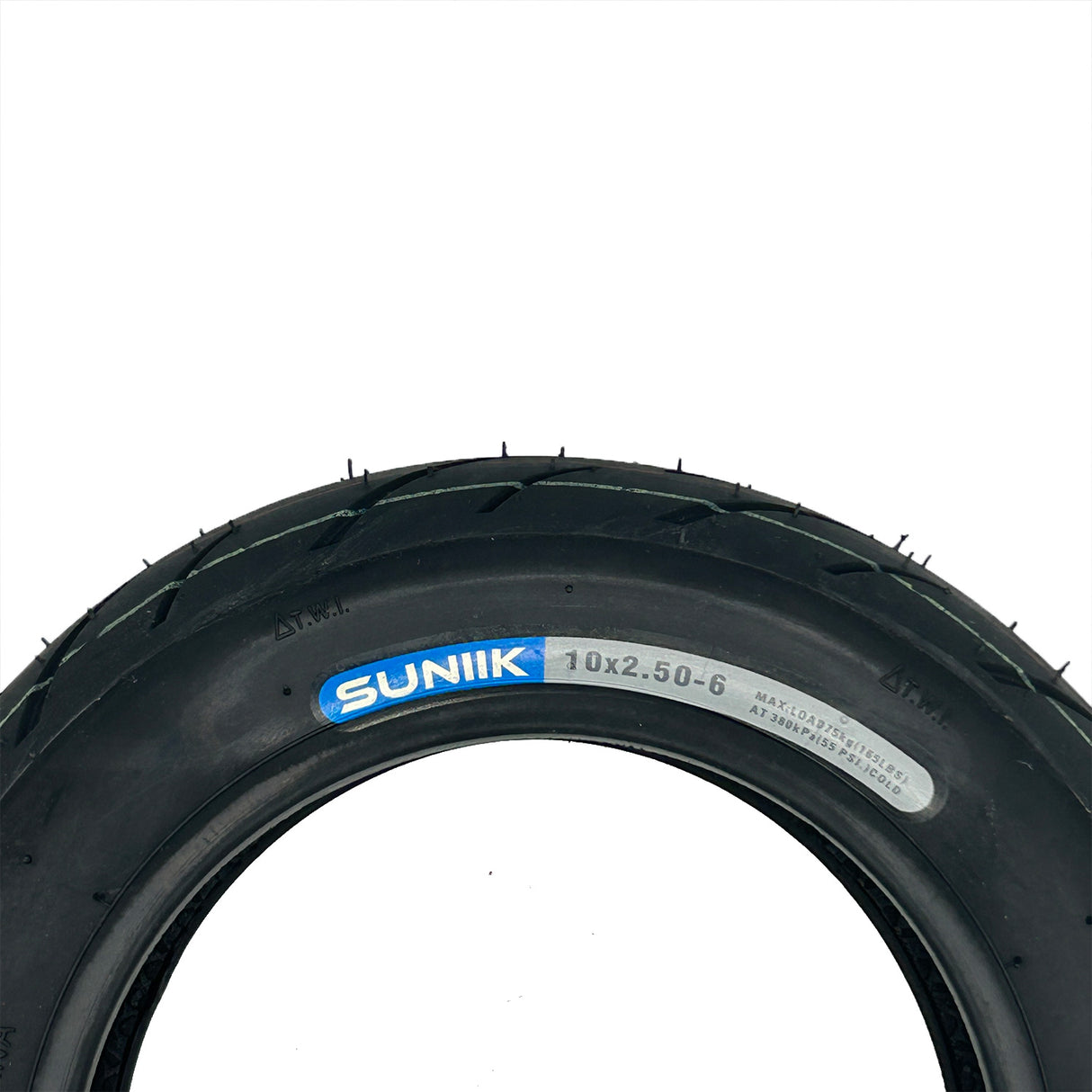 10×2.5–6 Slangeløst dekk