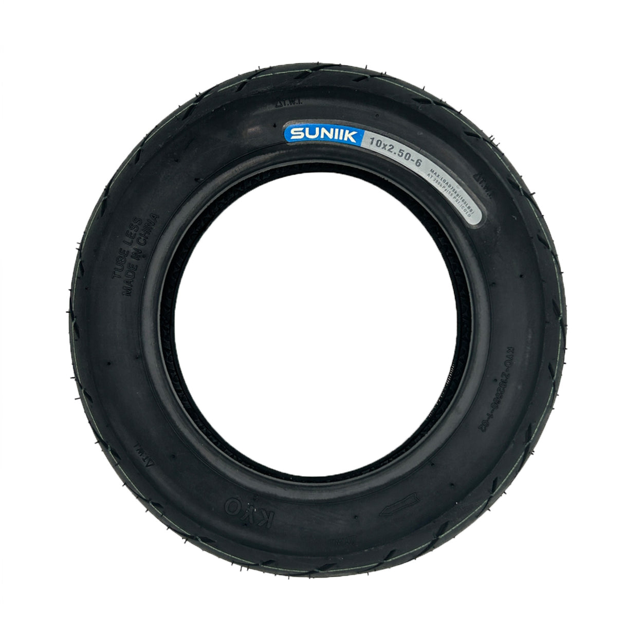 10×2.5–6 Slangeløst dekk