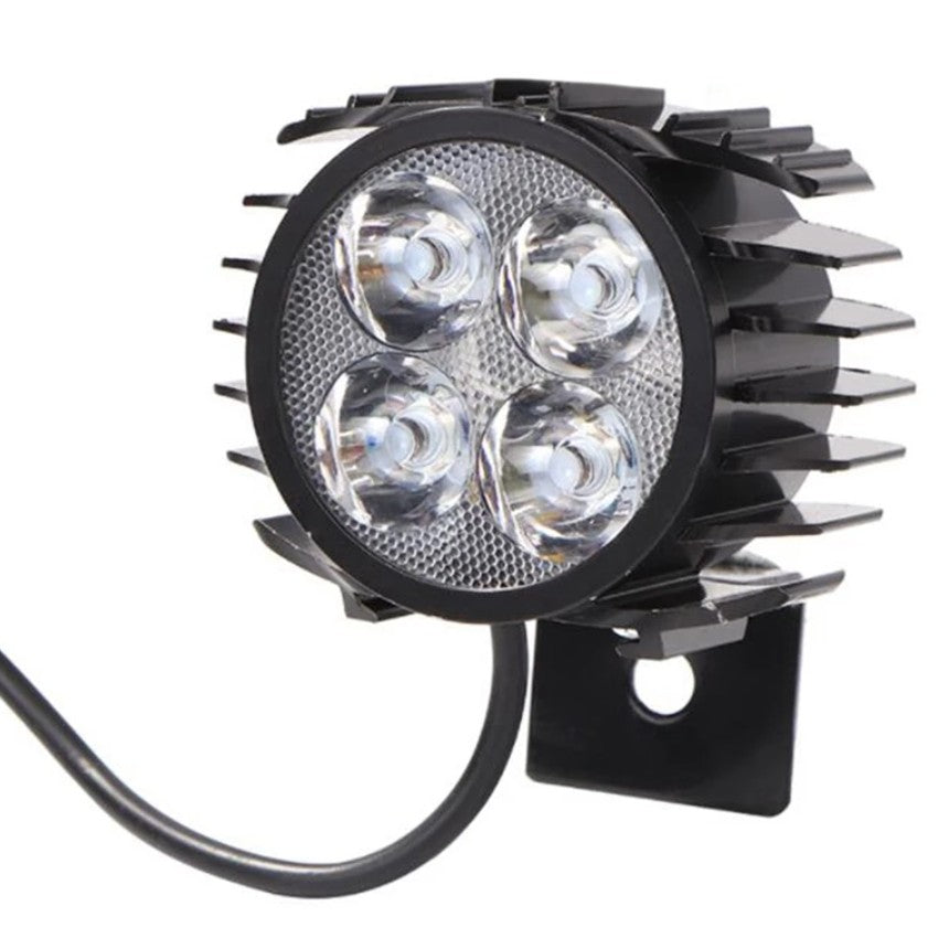 LED frontlys med horn – 12–72V