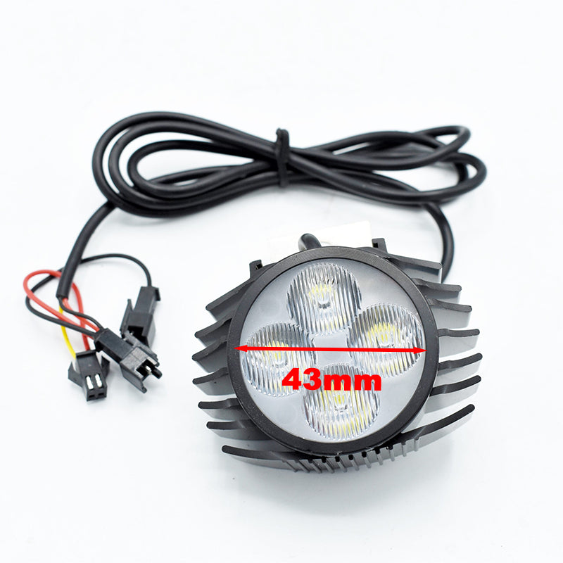 LED frontlys med horn – 12–72V