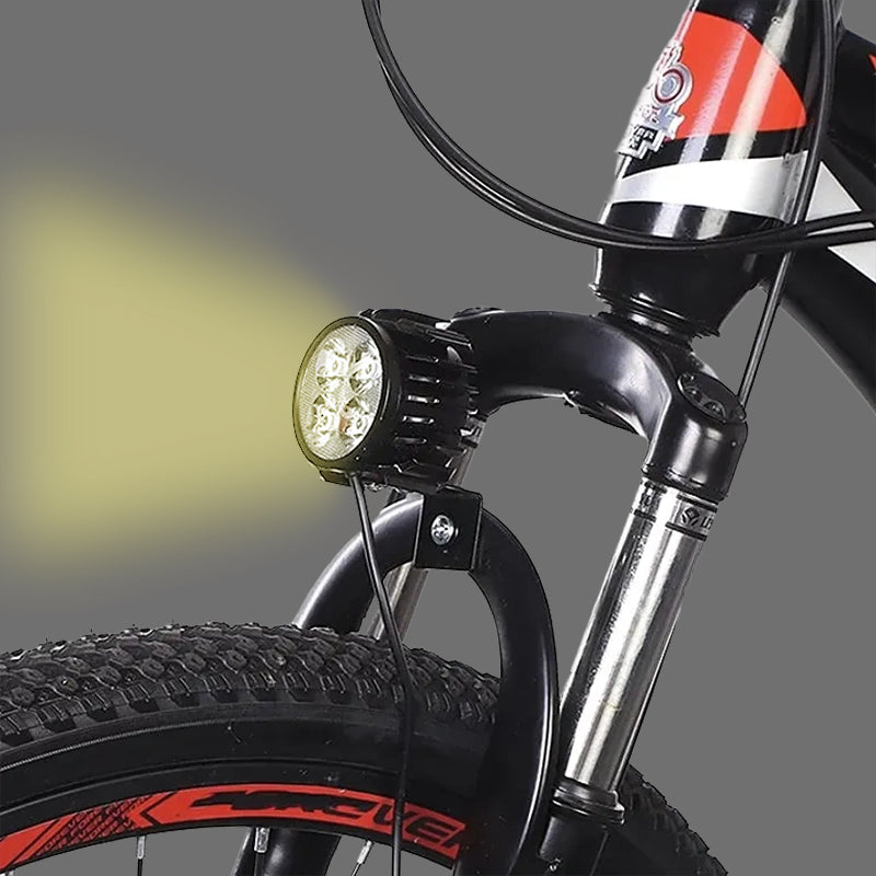 LED frontlys med horn – 12–72V